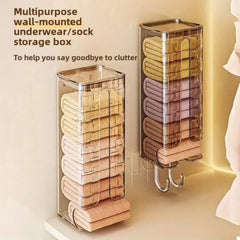 Wall Mounted Socks and Underwear Storage Box
