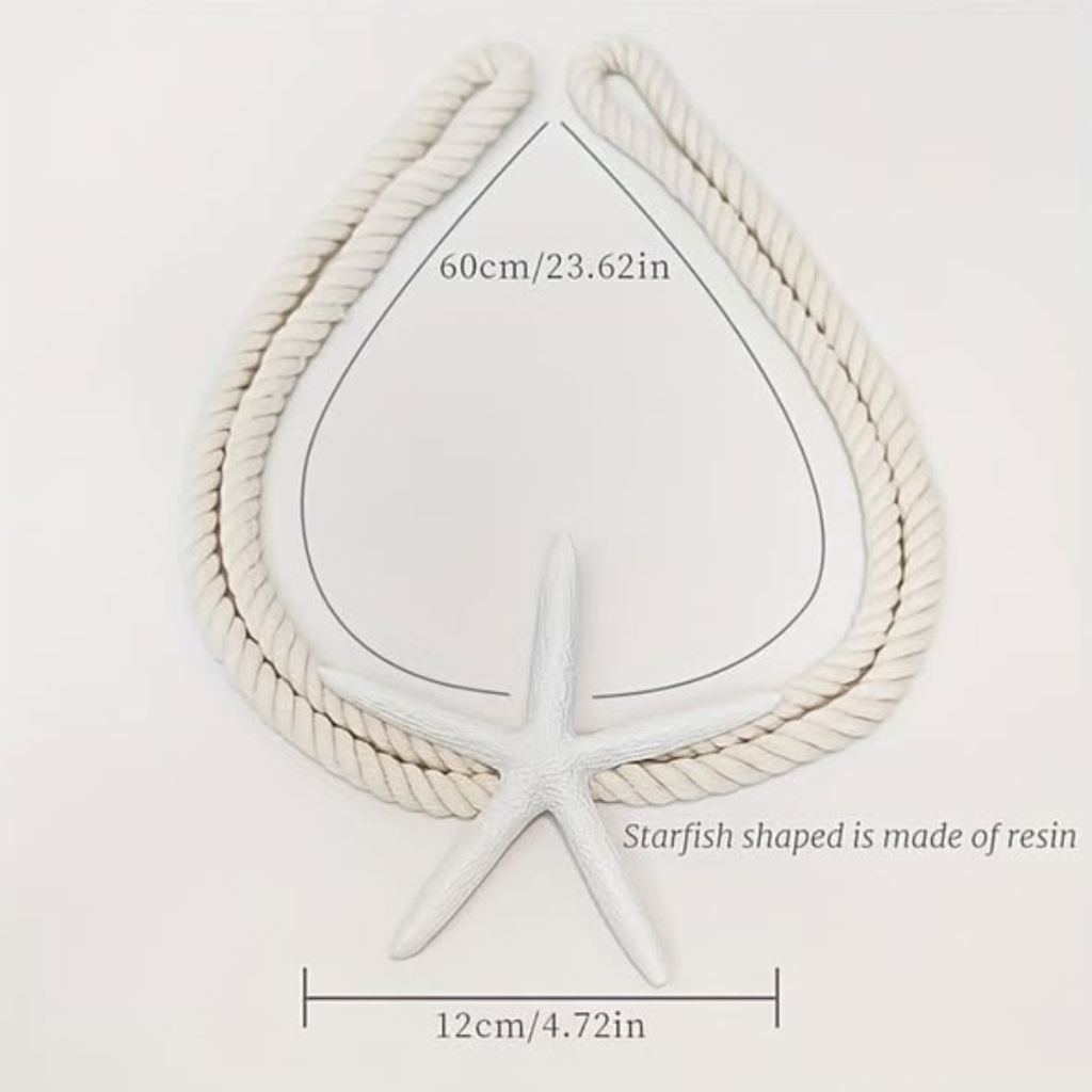 Adjustable Boho Curtain Tiebacks