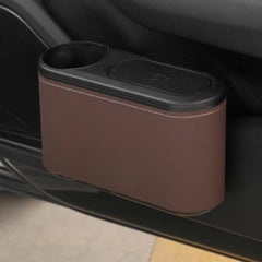 2 in 1 Multipurpose Car Trash with Storage Organizer