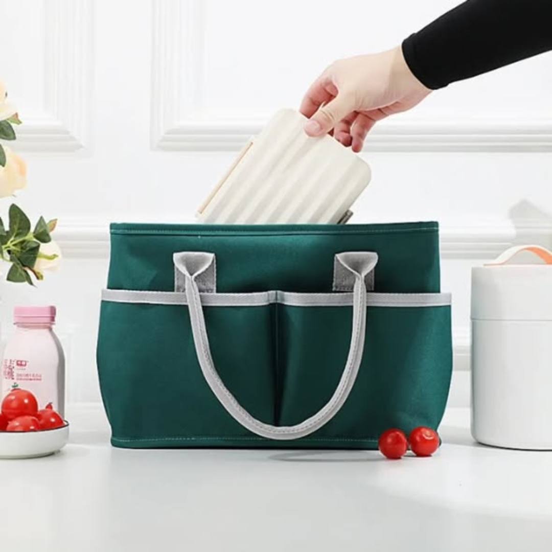 Thermal insulated lunch bag