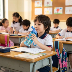 Kids Cartoon-Themed Leak-Proof Water Bottle