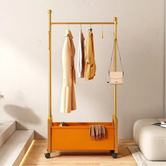 Metallic Clothes Rack