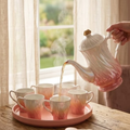 8pc luxury gradient coffee/ tea set