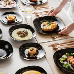 Opal Glass Dinner Set 24 Pcs