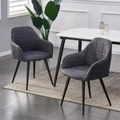 Upholstered Seat Accent Tub Chair