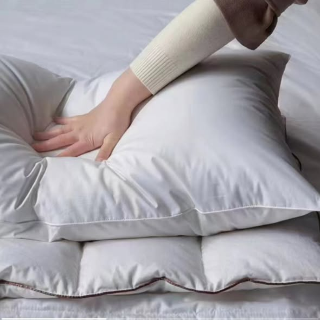 Ultra-soft White Goose Cotton Pillows