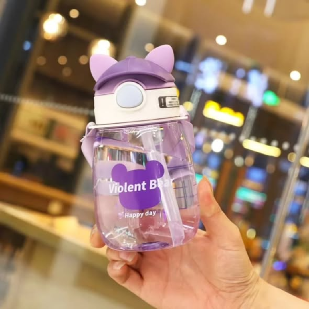 Violent Bear Kids Water Bottle