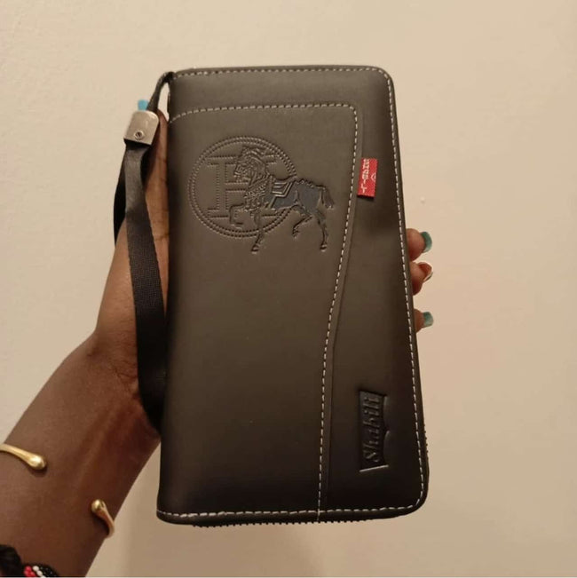 Long Leather Wallet