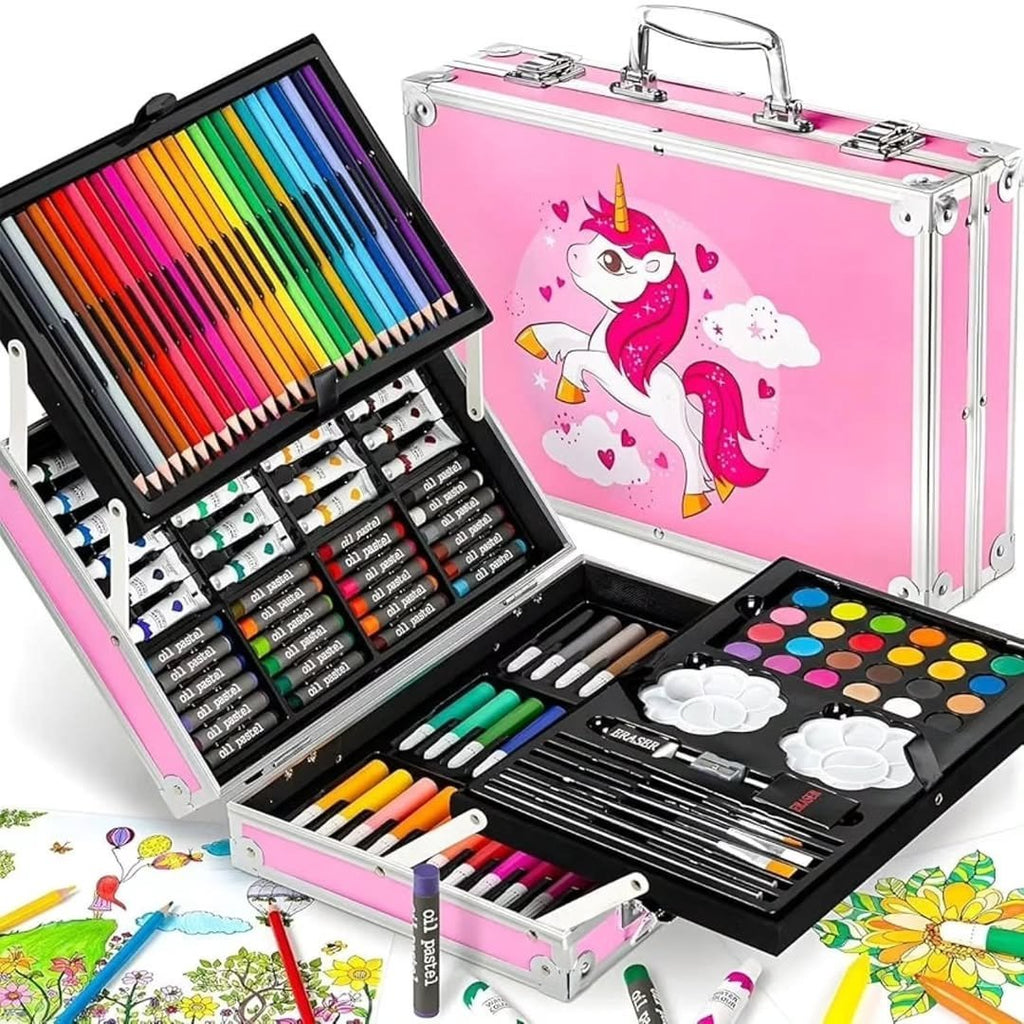 Kids 145 Piece Metallic Art Set