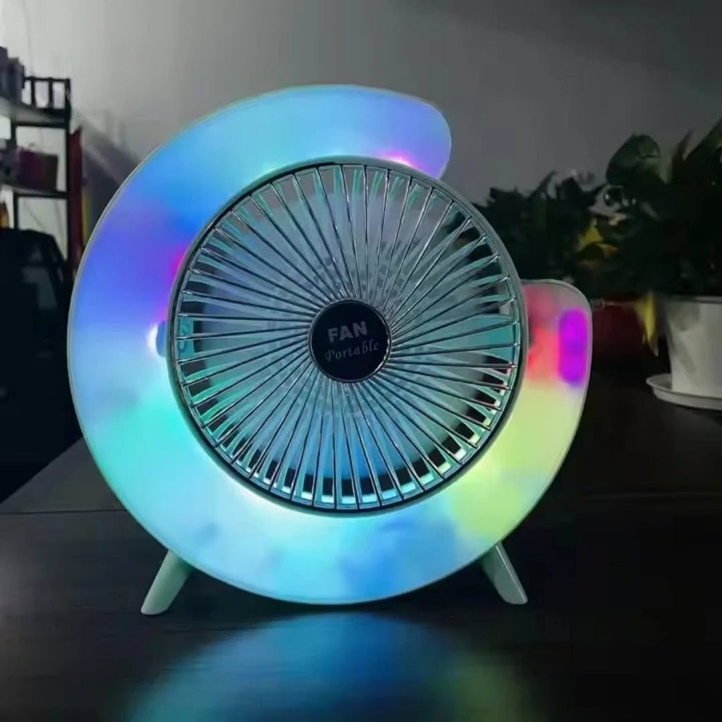 Desktop Fan Light