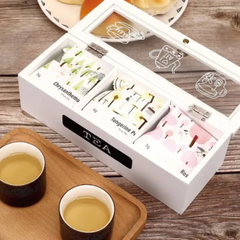 3 Compartment Tea Bag Organizer