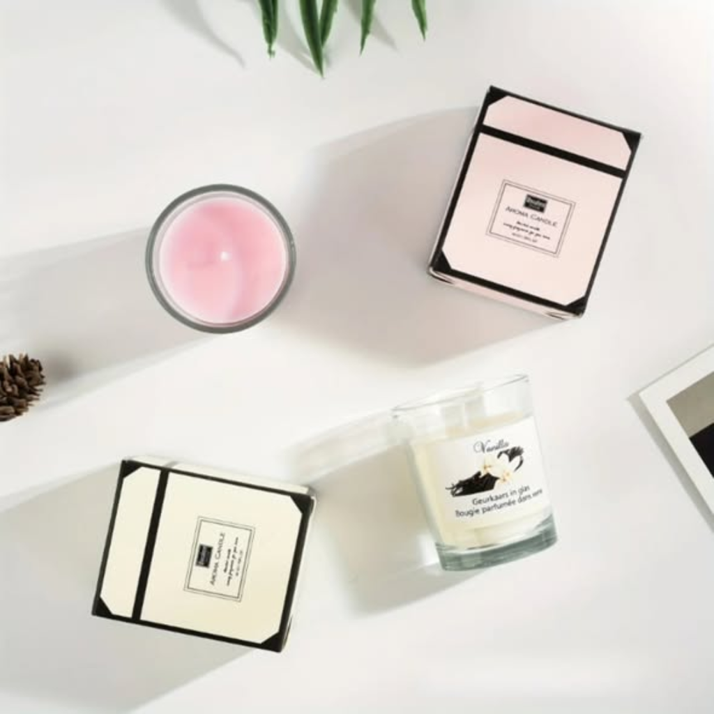 Glass Cap Cunned Scented Candles