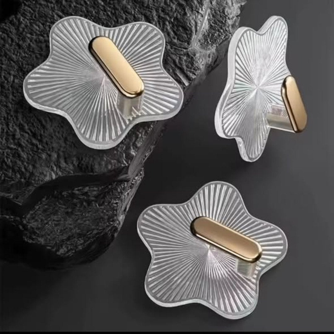 5pcs Seamless Adhesive Hooks