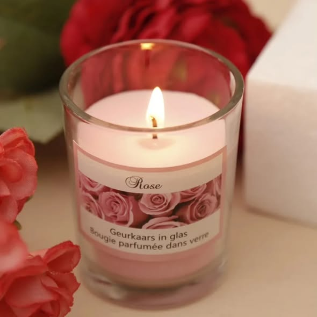 Glass Cap Cunned Scented Candles