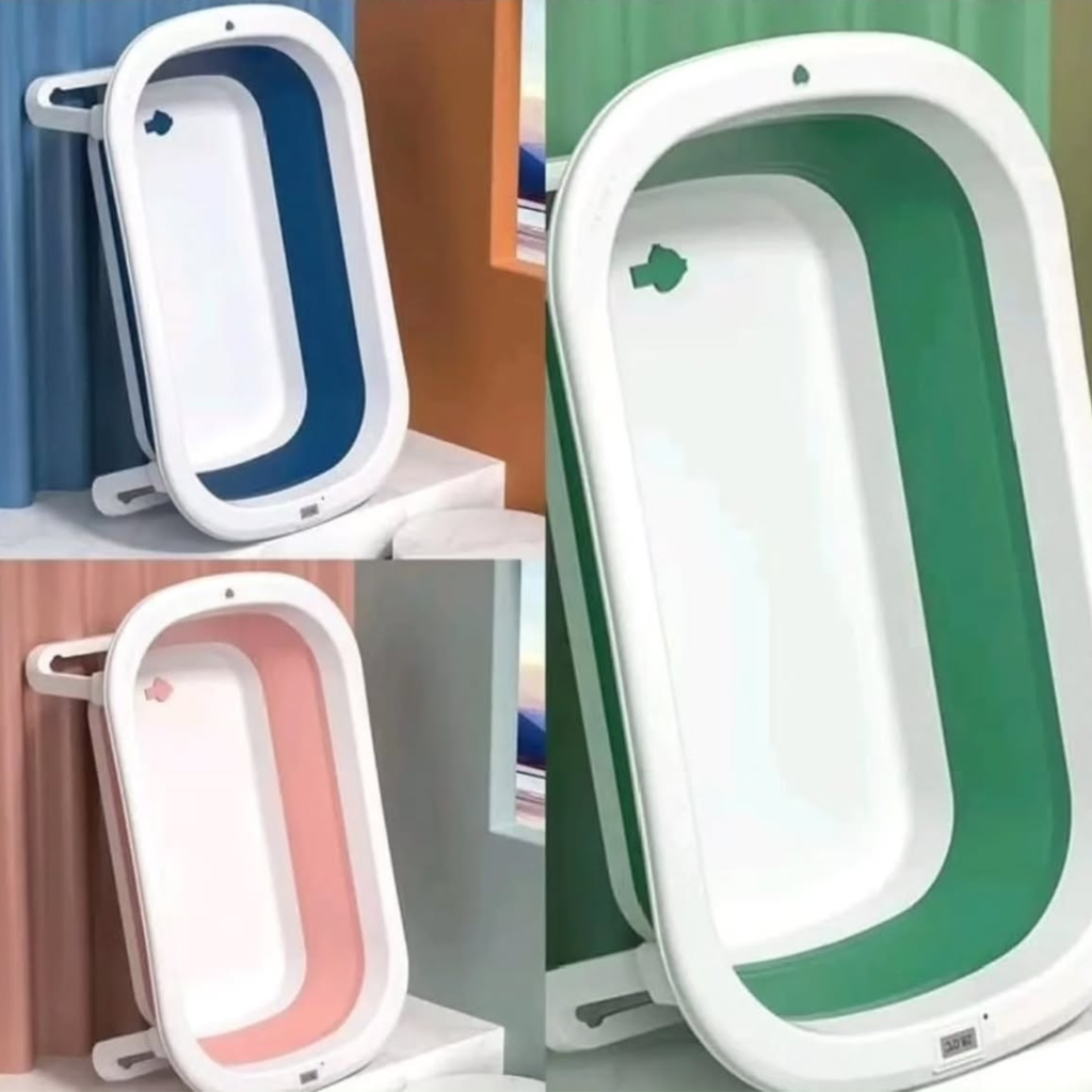 Foldable Baby Basin with Thermometer