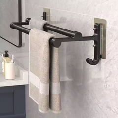 Punch Free Wall Towel Rack