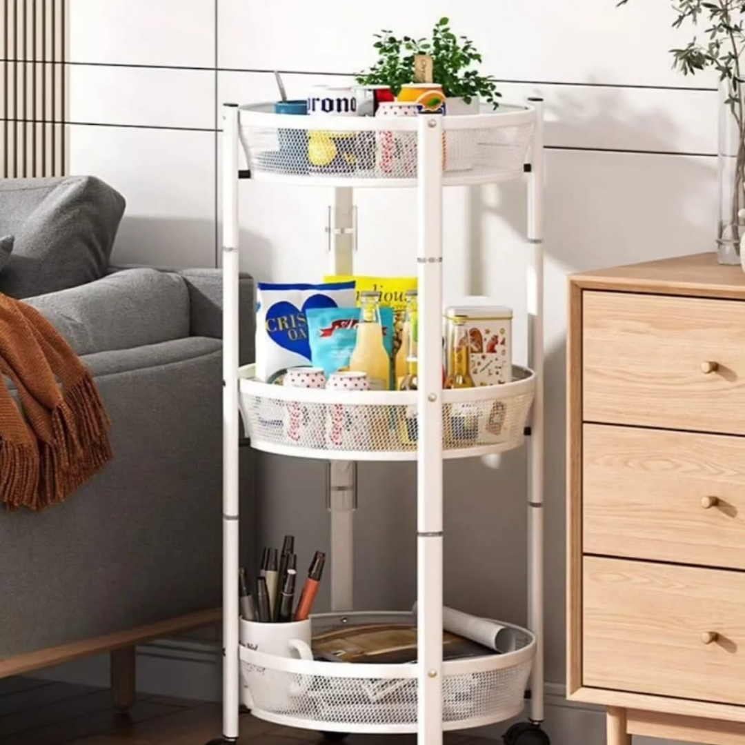 Kitchen Foldable Multi-Layer Storage Rack