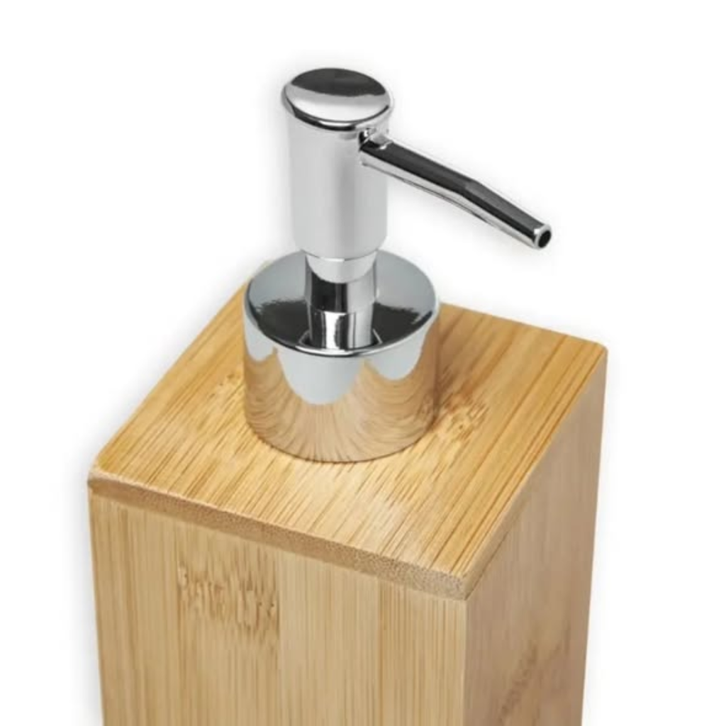 Handmade Bamboo Soap Dispenser