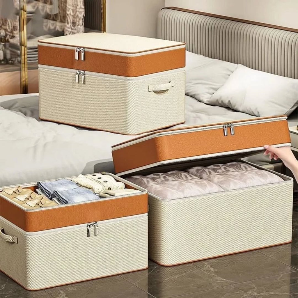 Thick Double Layer Fabric Closet Organizer