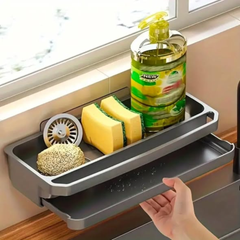 Wall Mounted Sink Caddy Organizer