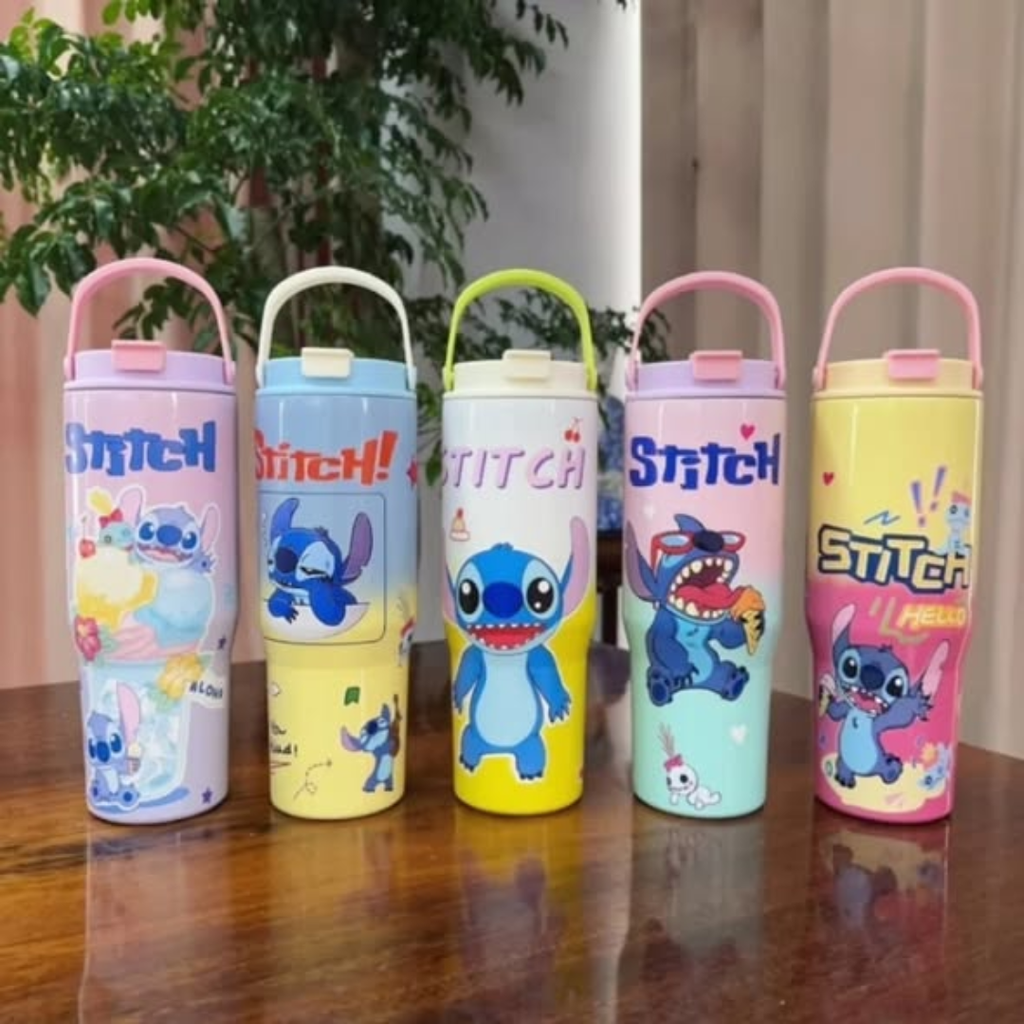 Cartoon Character Insulated Stainless Steel Tumbler