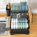 2 Tier Foldable Dish Drying Rack