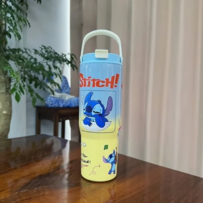Cartoon Character Insulated Stainless Steel Tumbler