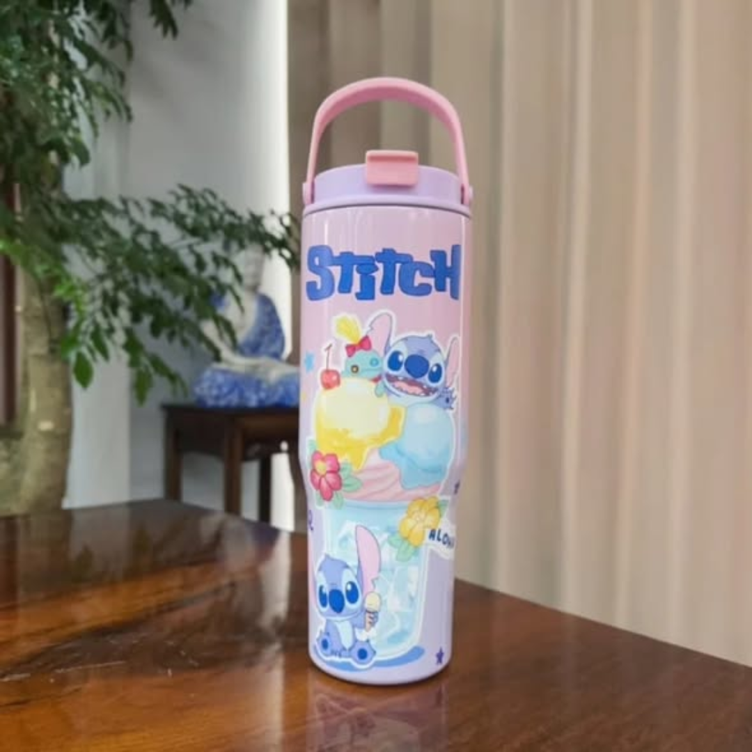 Cartoon Character Insulated Stainless Steel Tumbler