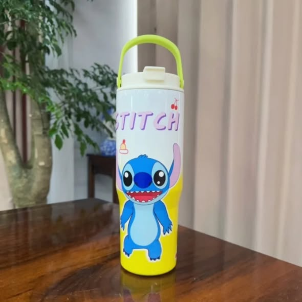 Cartoon Character Insulated Stainless Steel Tumbler