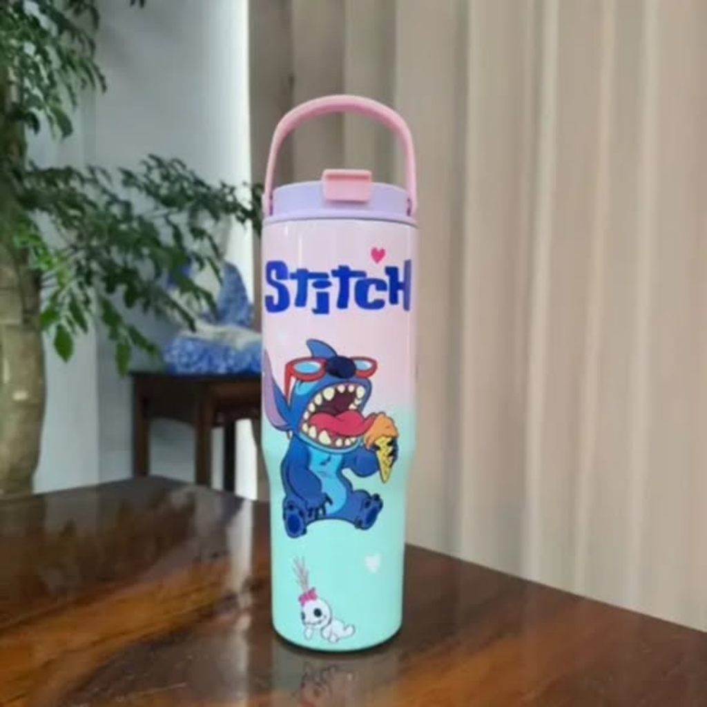 Cartoon Character Insulated Stainless Steel Tumbler