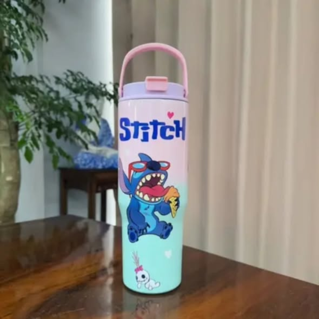 Cartoon Character Insulated Stainless Steel Tumbler