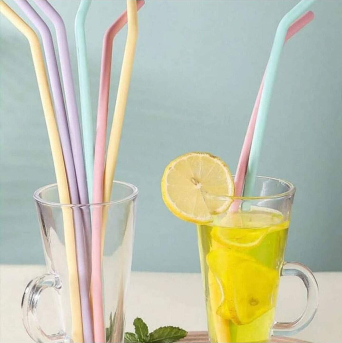 Reusable Silicone Straws