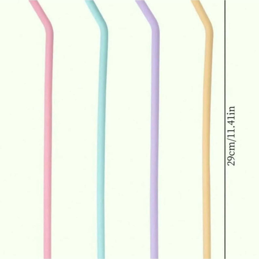 Reusable Silicone Straws