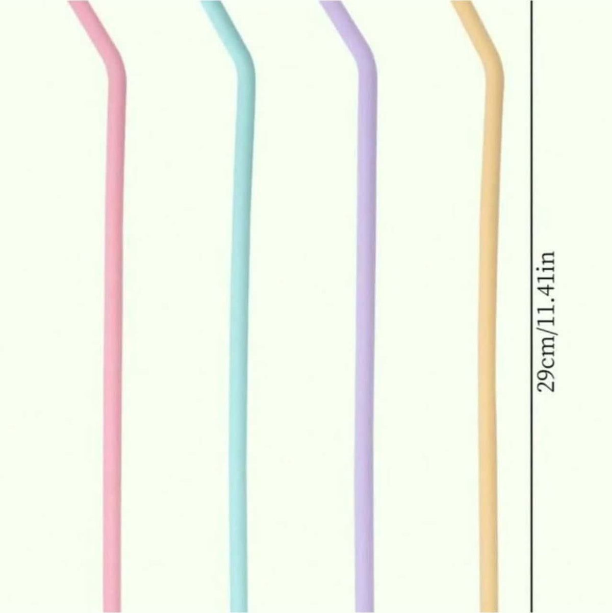 Reusable Silicone Straws
