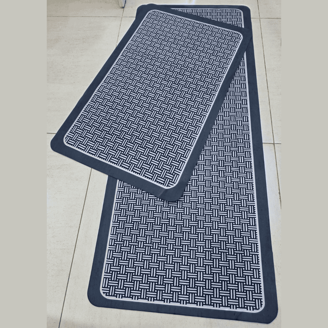 2pc Rubber Kitchen Mats