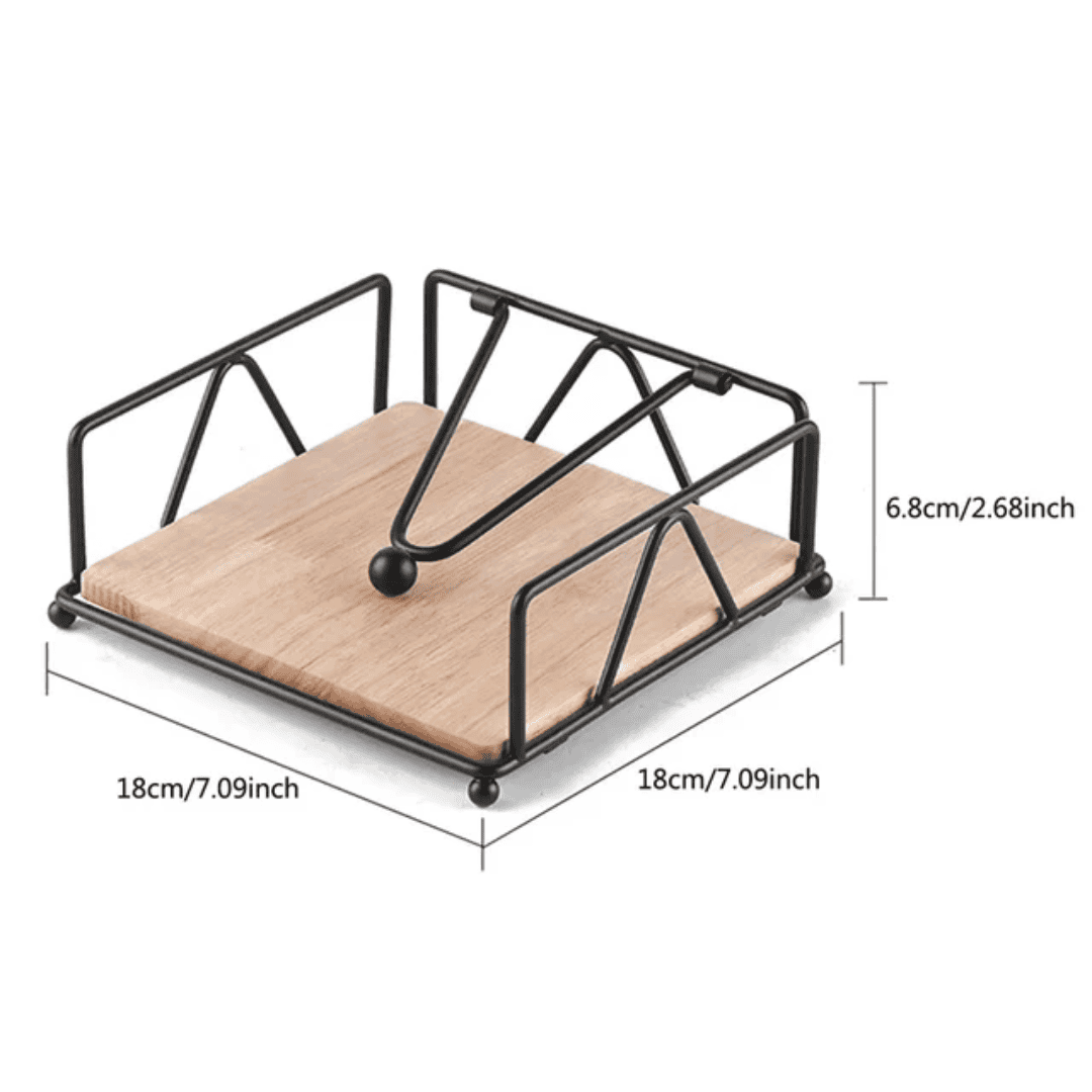 Metallic Napkin Holder