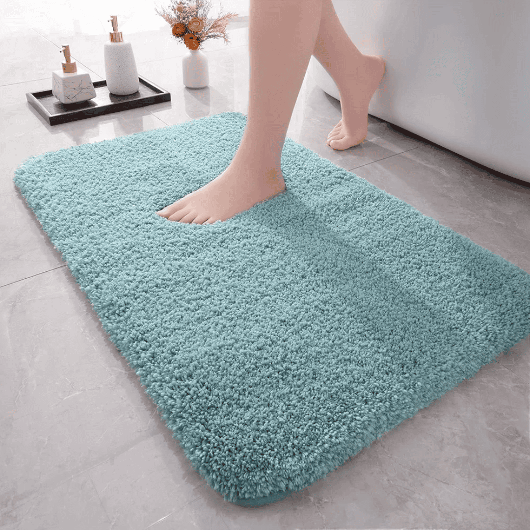 Bathroom Absorbent Fluffy Mat