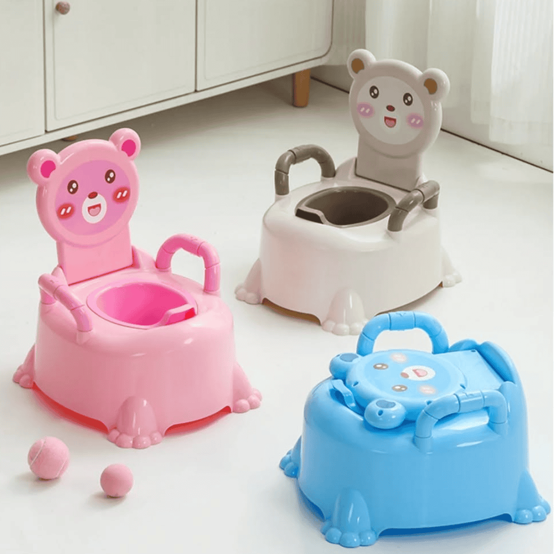 Bear-Shaped Portable Baby Training Potty