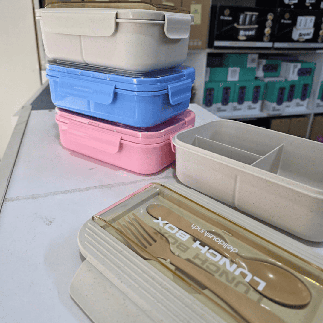 Bento Lunch Box with 3 Compartments