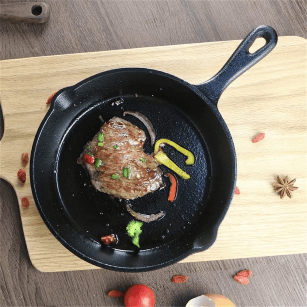 Extra Large 30cm Cast Iron Skillet Fry Pan