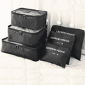 6-pcs Luggage Travel Organizers for Suitcase