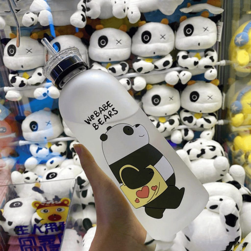 1000ml Frosted Water Bottle