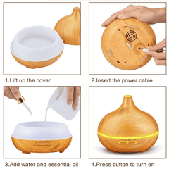 Ultrasonic Humidifier with Remote Control