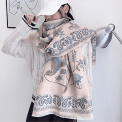 Floral Print Scarf for Women
