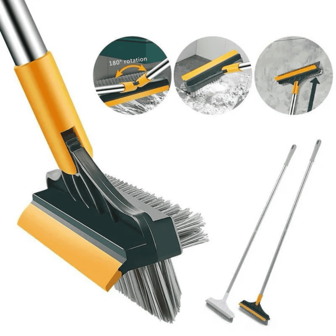 3-in-1 Floor Scrubbing Brush