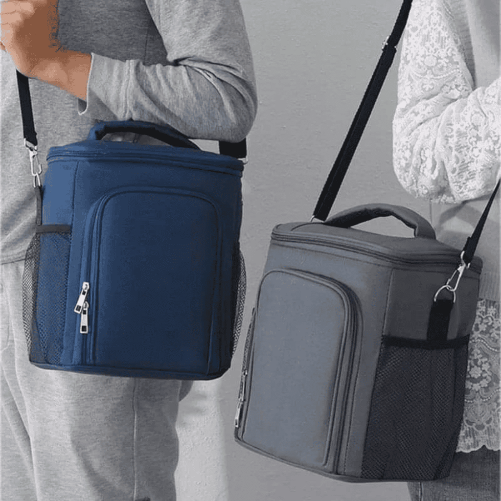 2-Compartment Insulated Lunch Bag