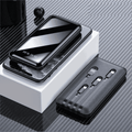 Power Bank with 4 Inbuilt Cables
