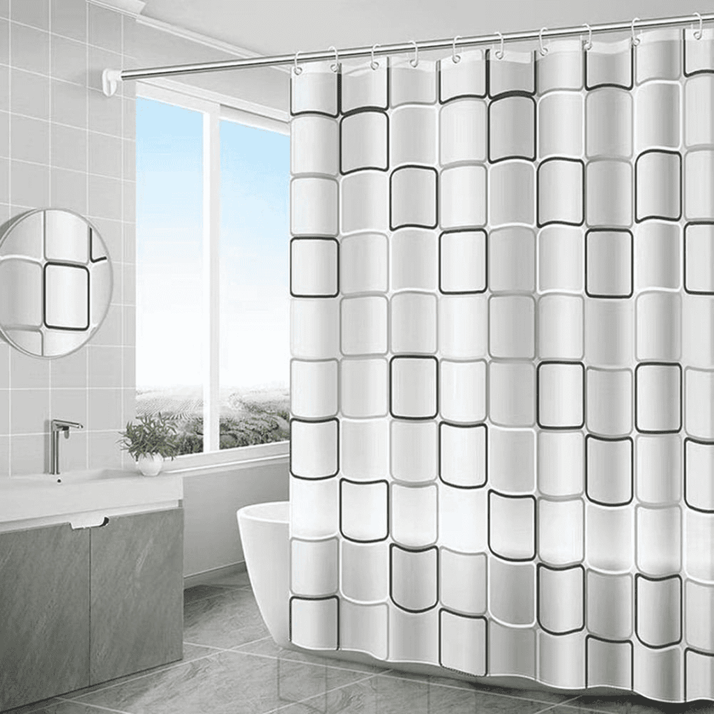 Shower Curtain EVA Waterproof Bathroom Liner