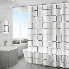 Shower Curtain EVA Waterproof Bathroom Liner