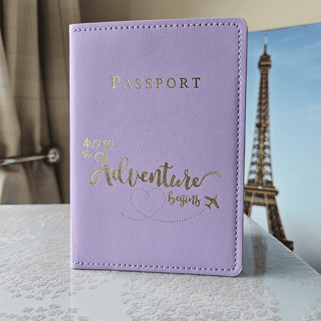 PU Leather Passport Cover/Holder